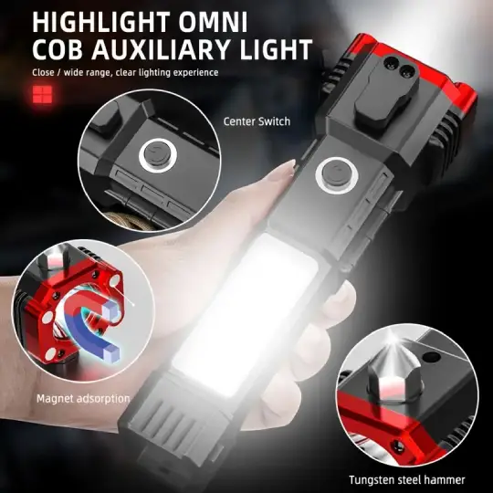 USB Charging LED Flashlight